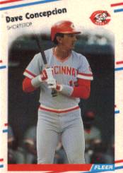 1988 Fleer Baseball Cards      229     Dave Concepcion